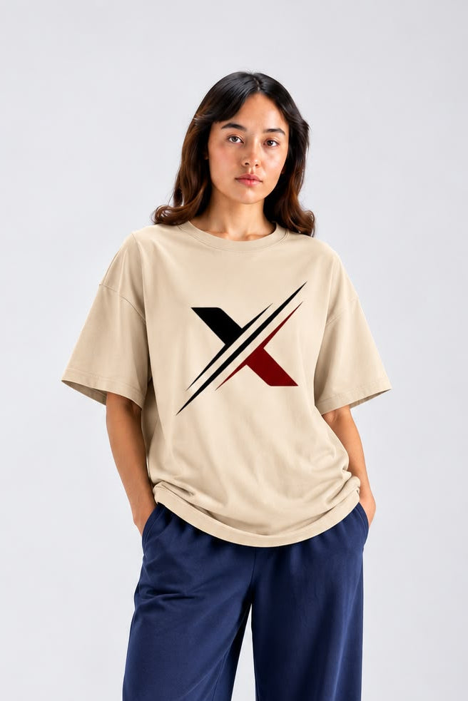 X Graphic Oversized T-Shirt