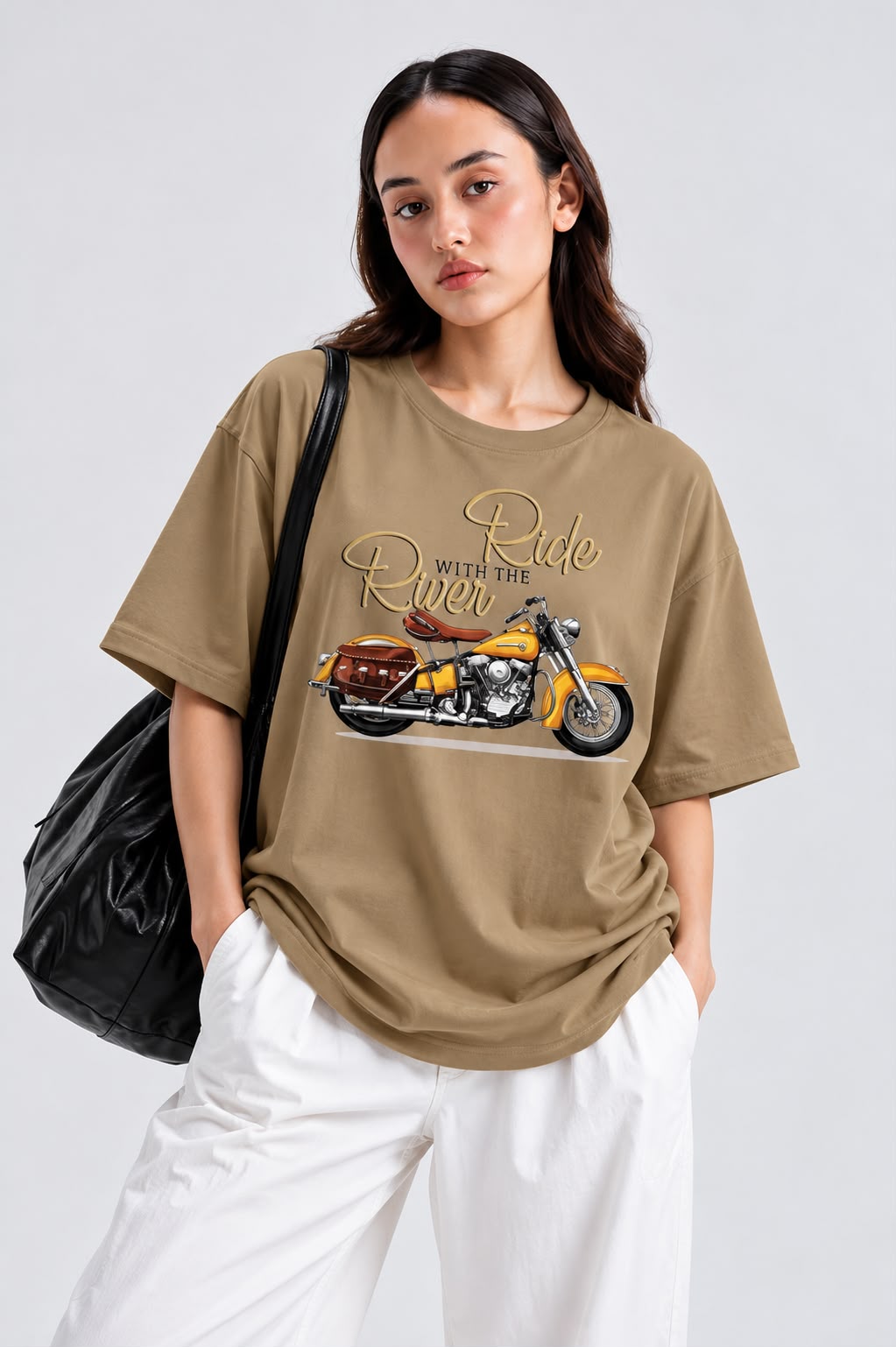 Bike Graphic Oversized T-Shirt