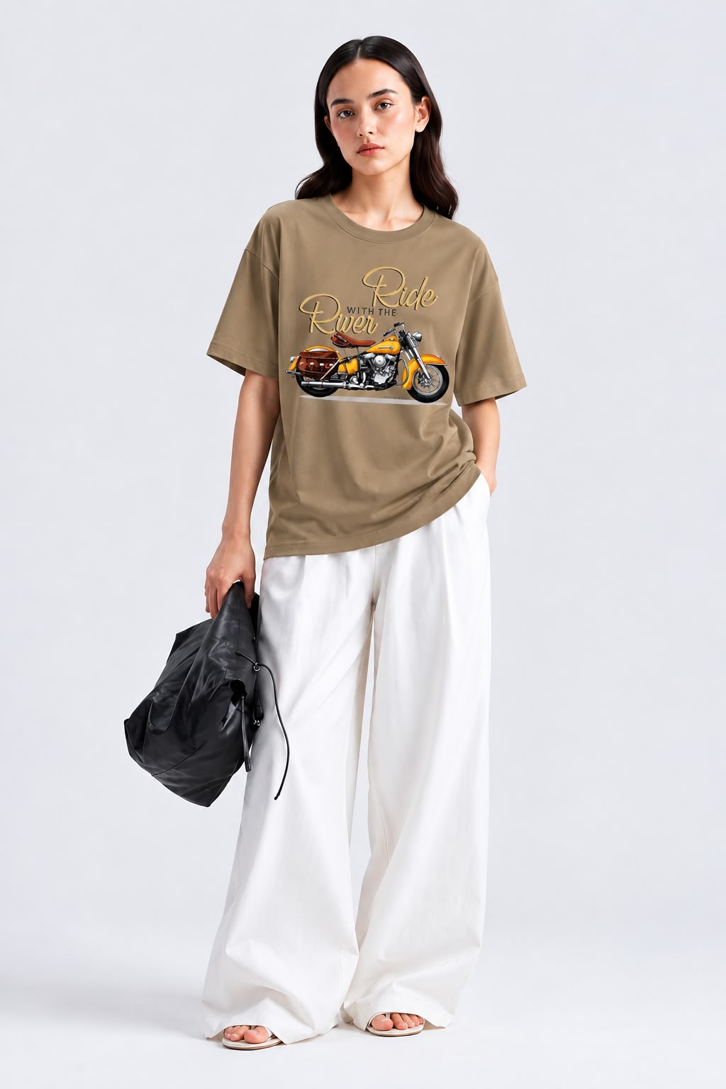 Bike Graphic Oversized T-Shirt