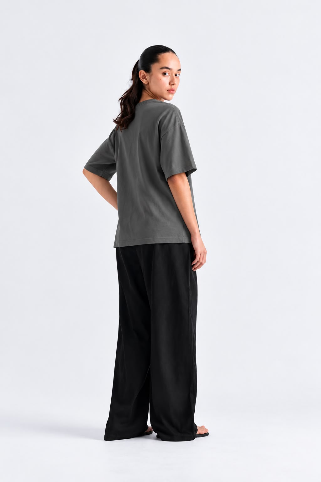 Abstract Graphic Oversized T-Shirt