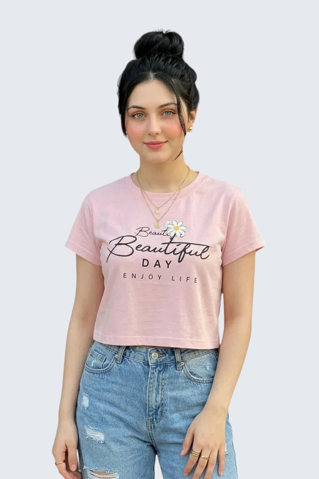 Beautiful Day Crop Top