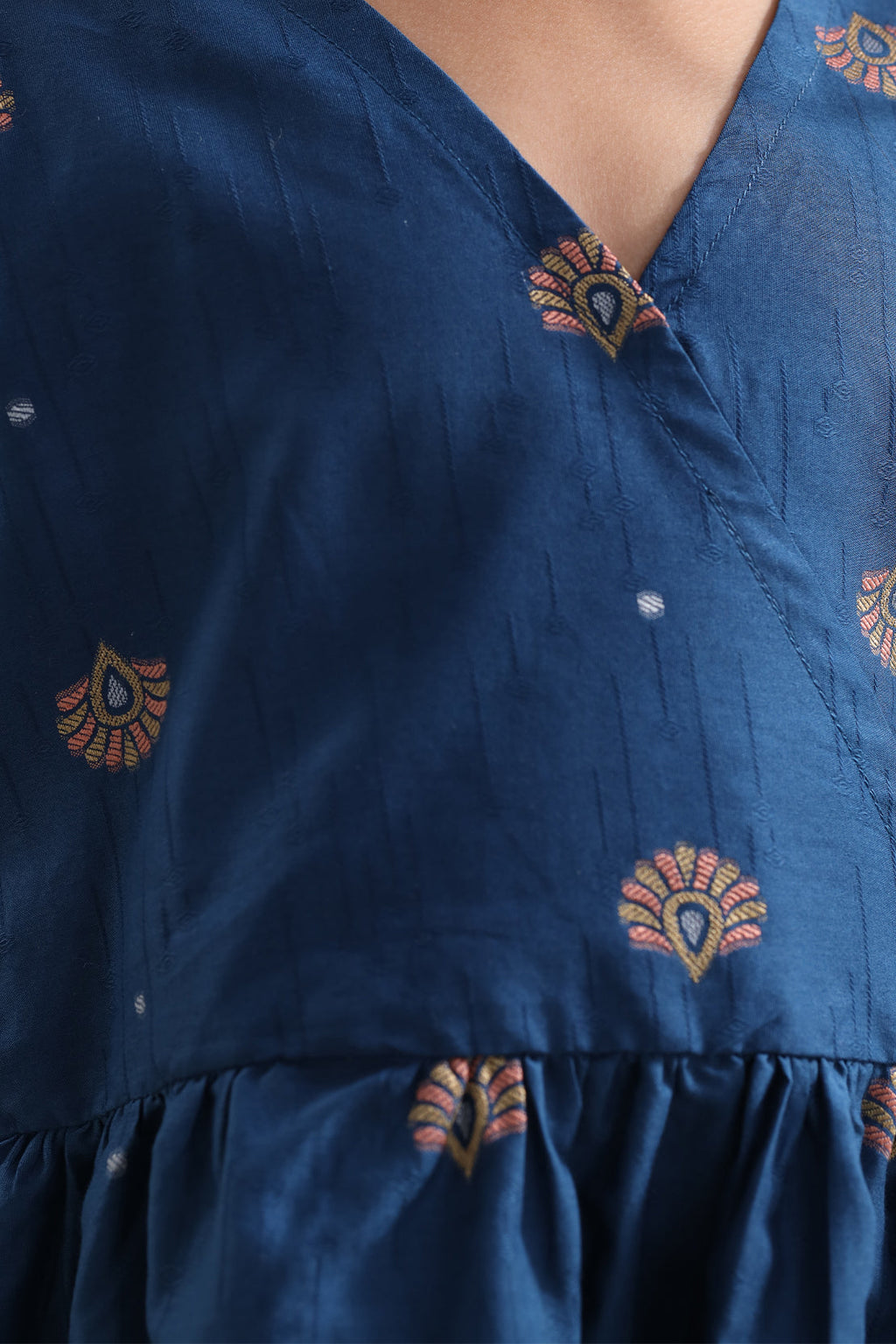 Stitched Cotton Jacquard 2 Piece (Shirt/trouser) For Kids