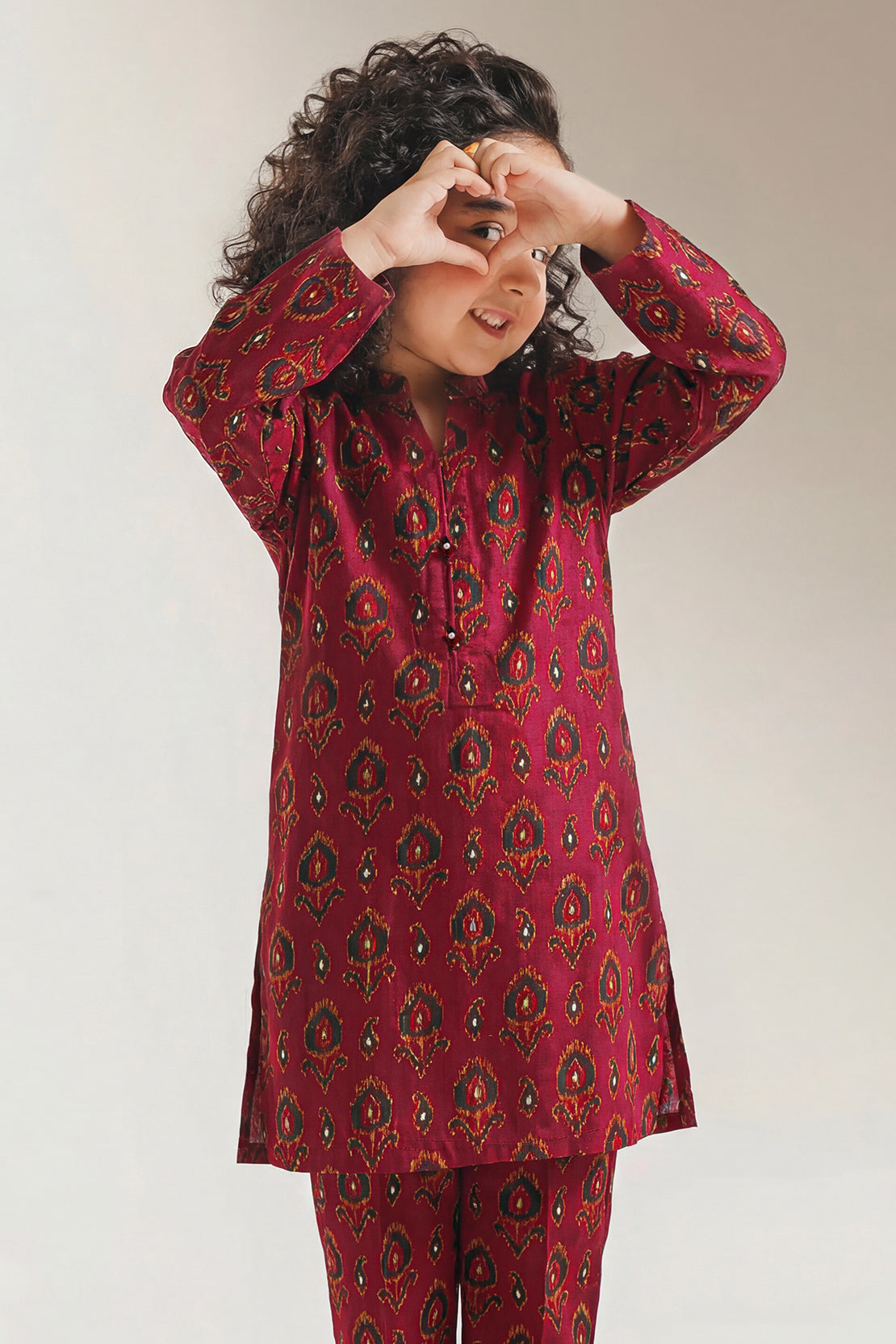 Printed Premium Lawn Stitched 2 Piece (Shirt/Trouser) For Kids