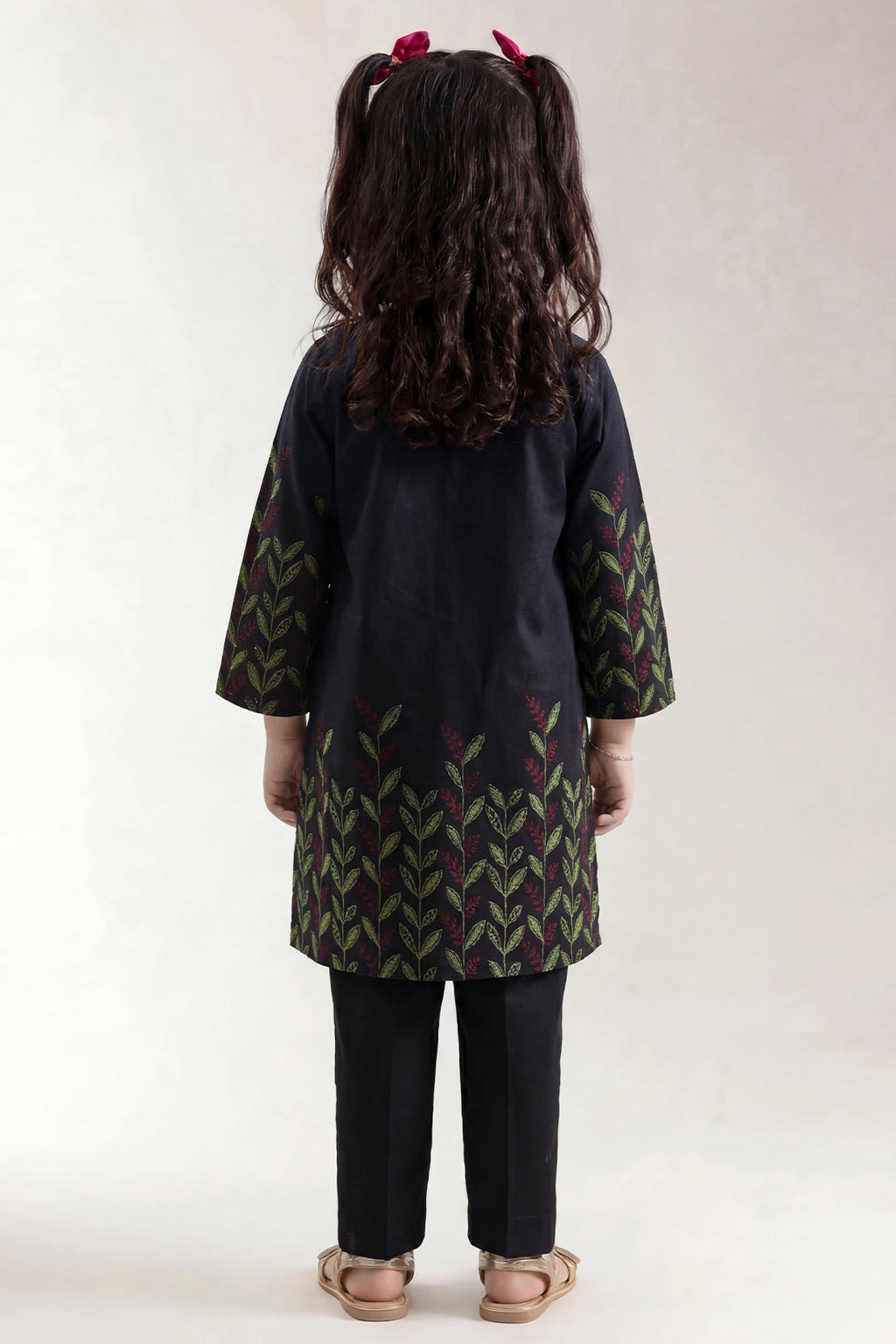 Stitched Jacquard Viscose 2 Piece (Shirt/trouser) For Kids