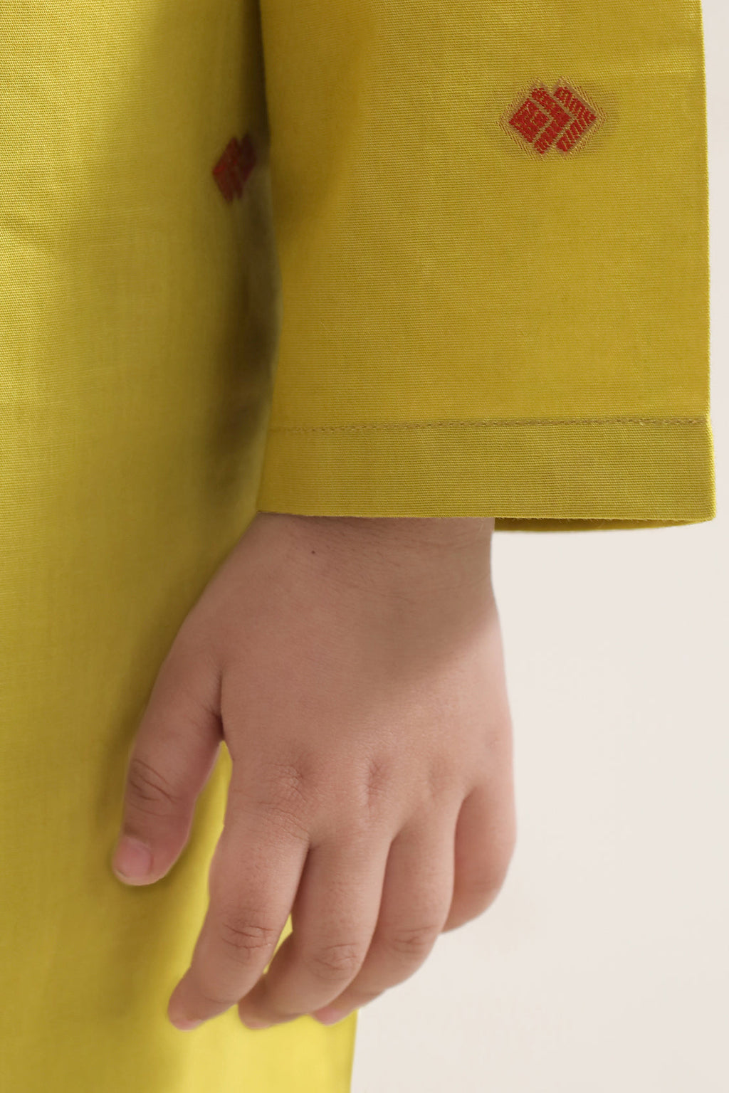 Stitched Cotton Jacquard 2 Piece (Shirt/trouser) For Kids