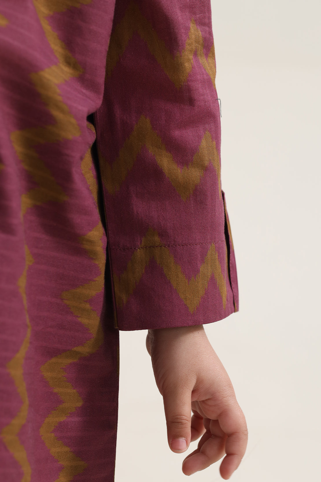 Printed Self Lawn Stitched 2 Piece (Shirt/Trouser) For Kids