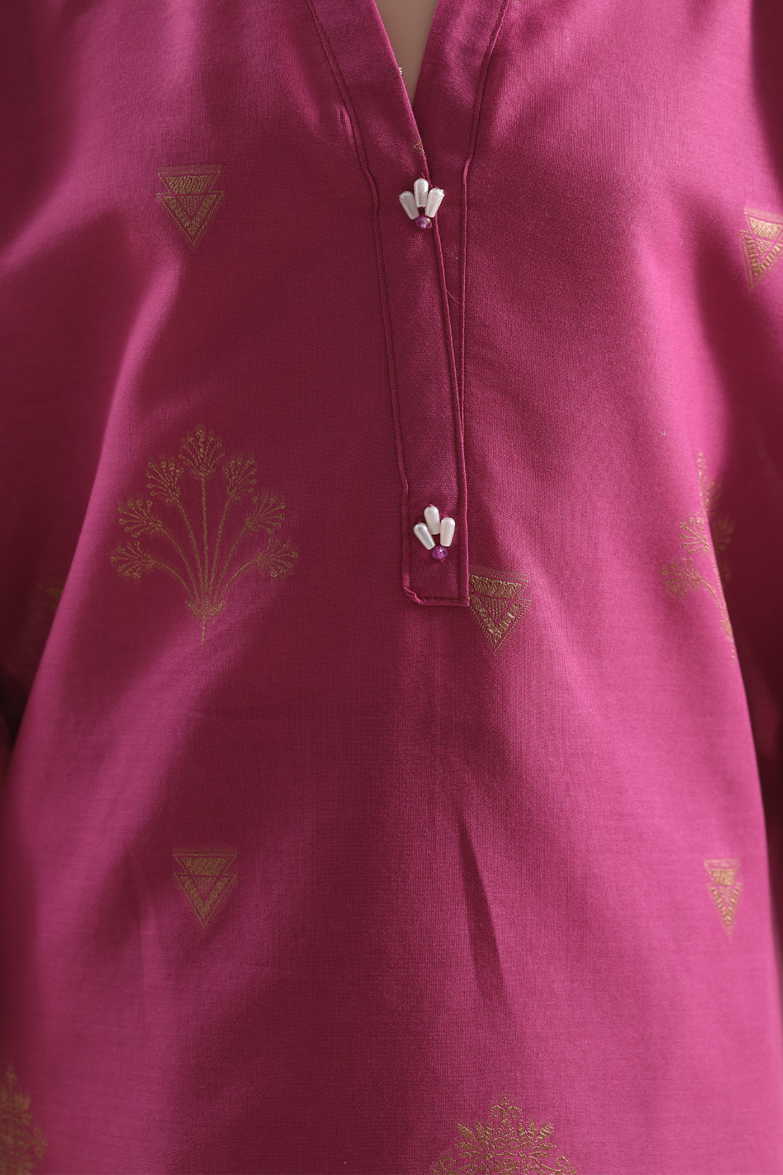 Stitched Cotton Jacquard 2 Piece (Shirt/trouser) For Kids