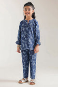Stitched Cotton Jacquard 2 Piece (Shirt/trouser) For Kids