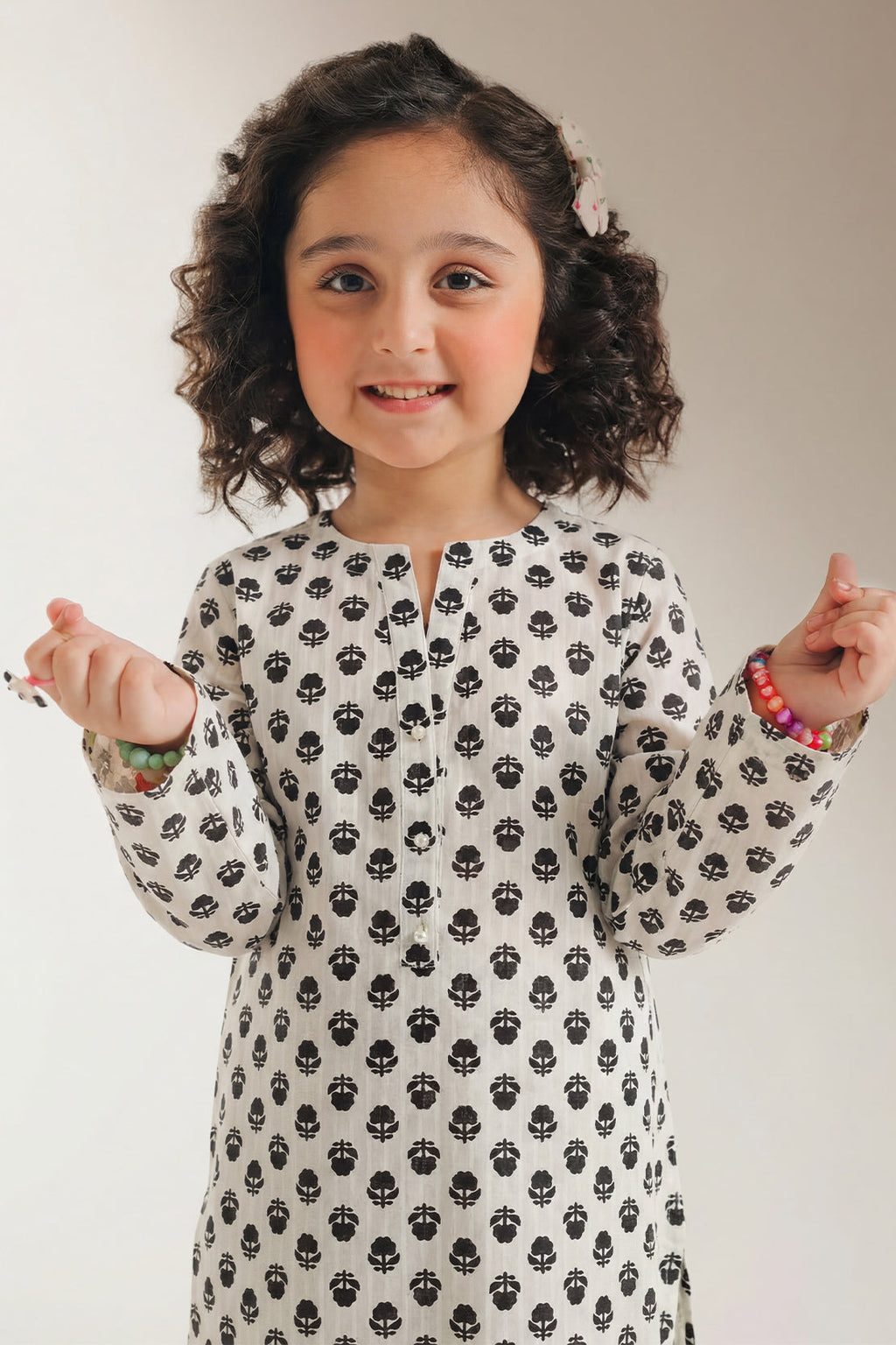 Printed Lawn Stitched 2 Piece (Shirt/Trouser) For Kids