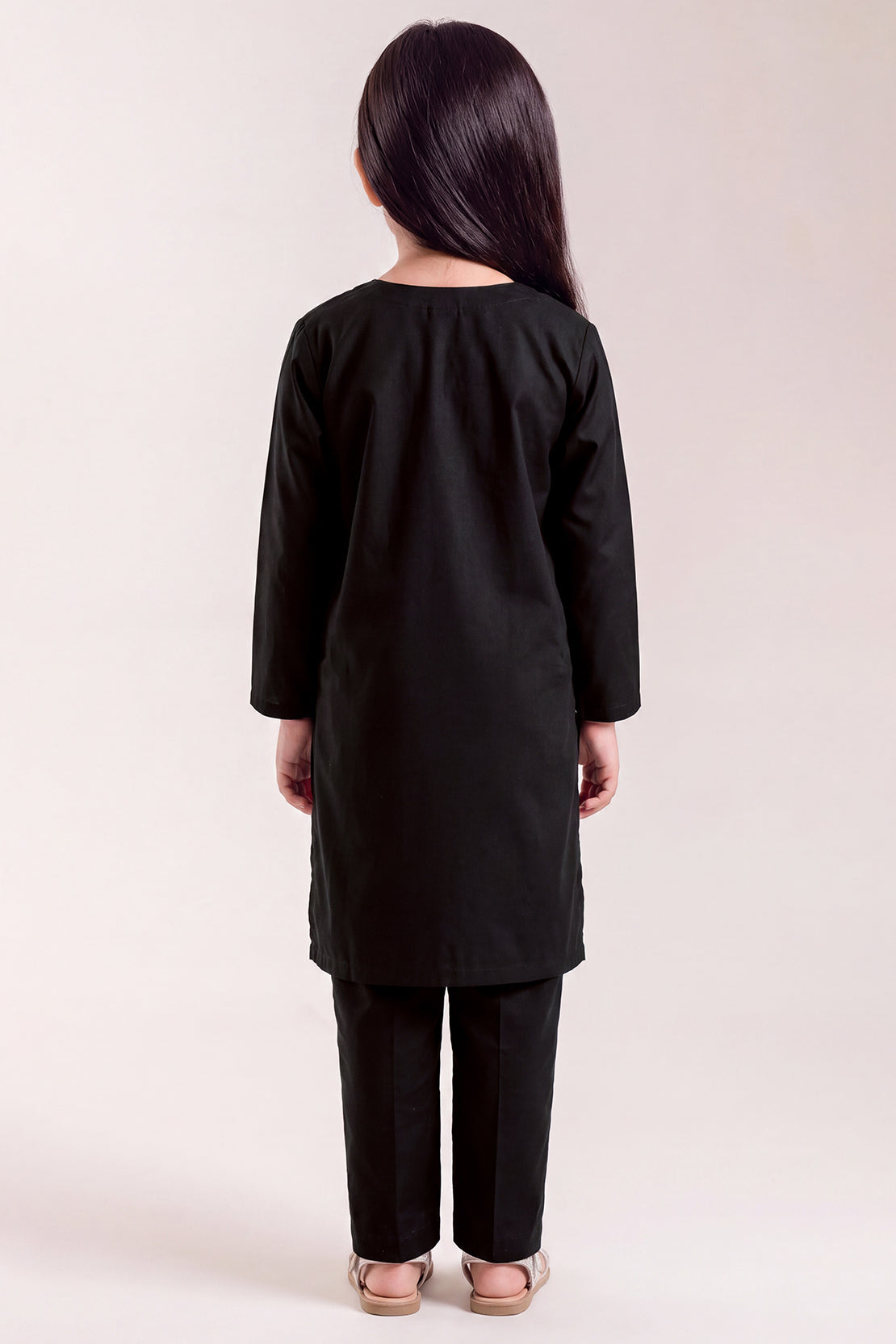 Stitched Cotton Jacquard 2 Piece (Shirt/trouser) For Kids