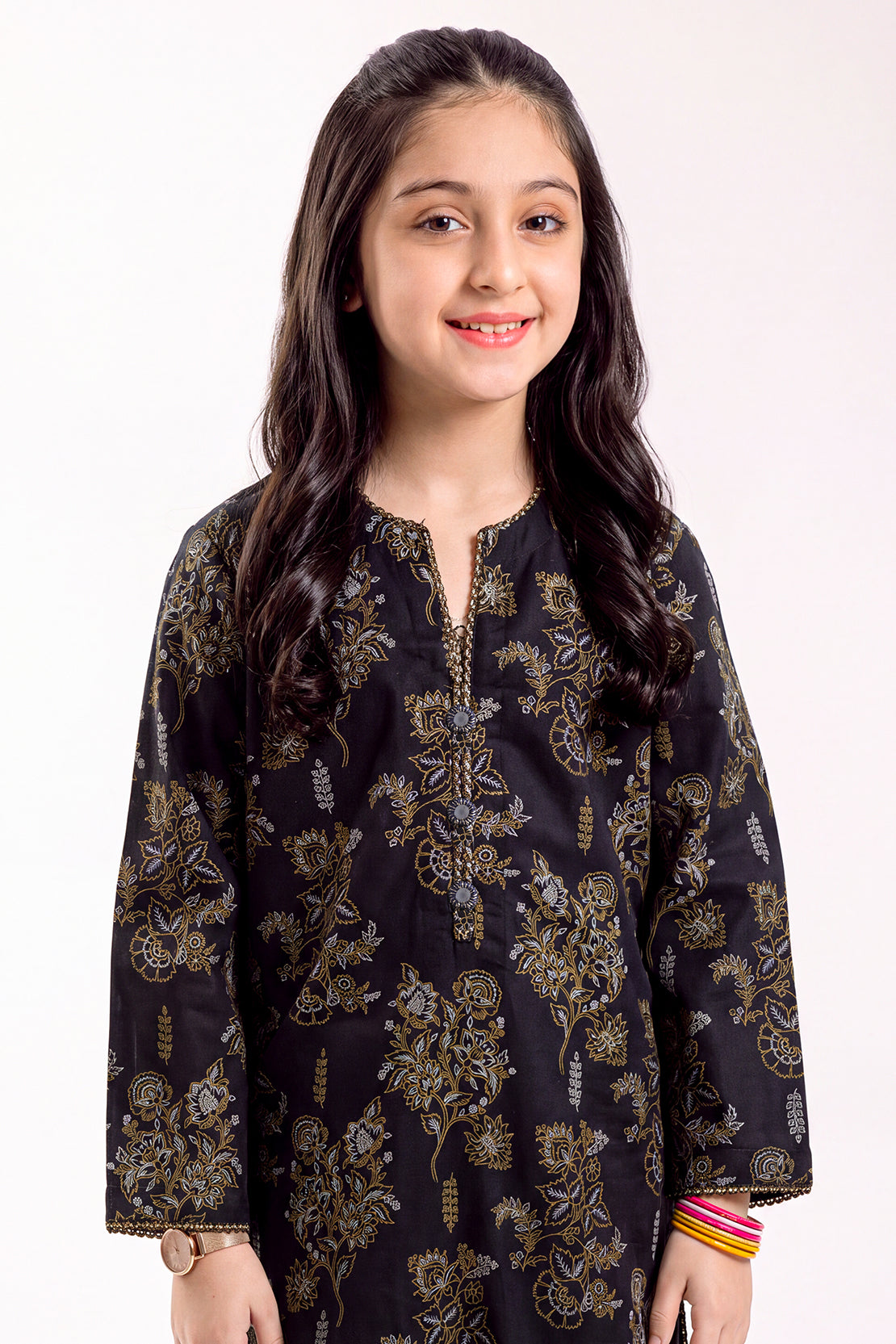 Printed Lawn Stitched 2 Piece (Shirt/Trouser) For Kids