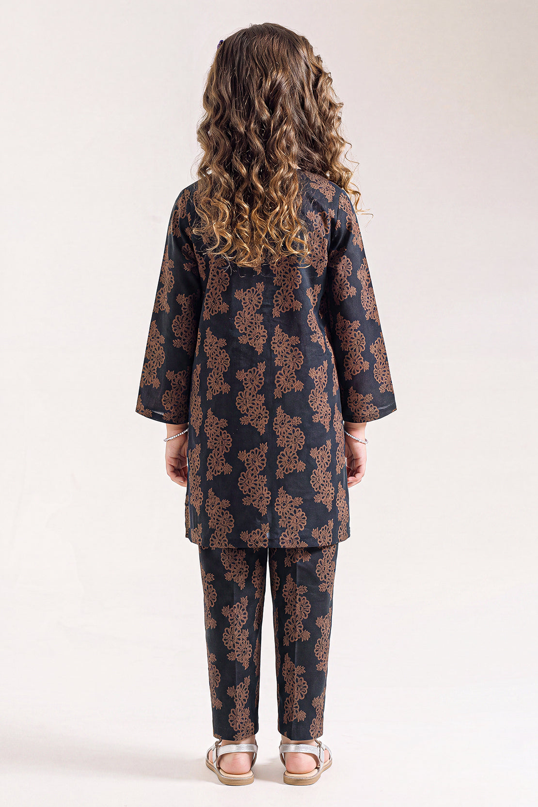Printed Lawn Stitched 2 Piece (Shirt/Trouser) For Kids