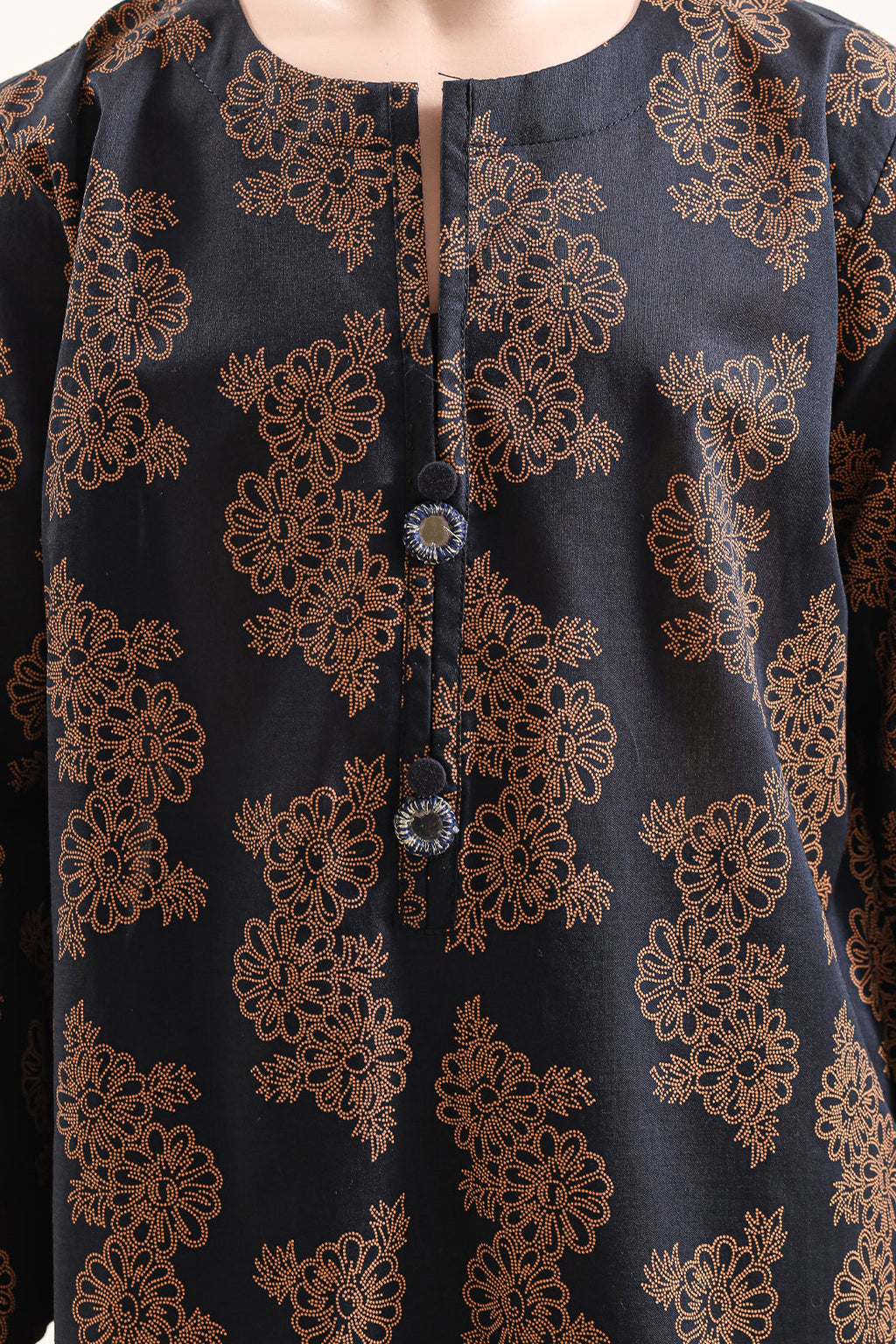Printed Lawn Stitched 2 Piece (Shirt/Trouser) For Kids