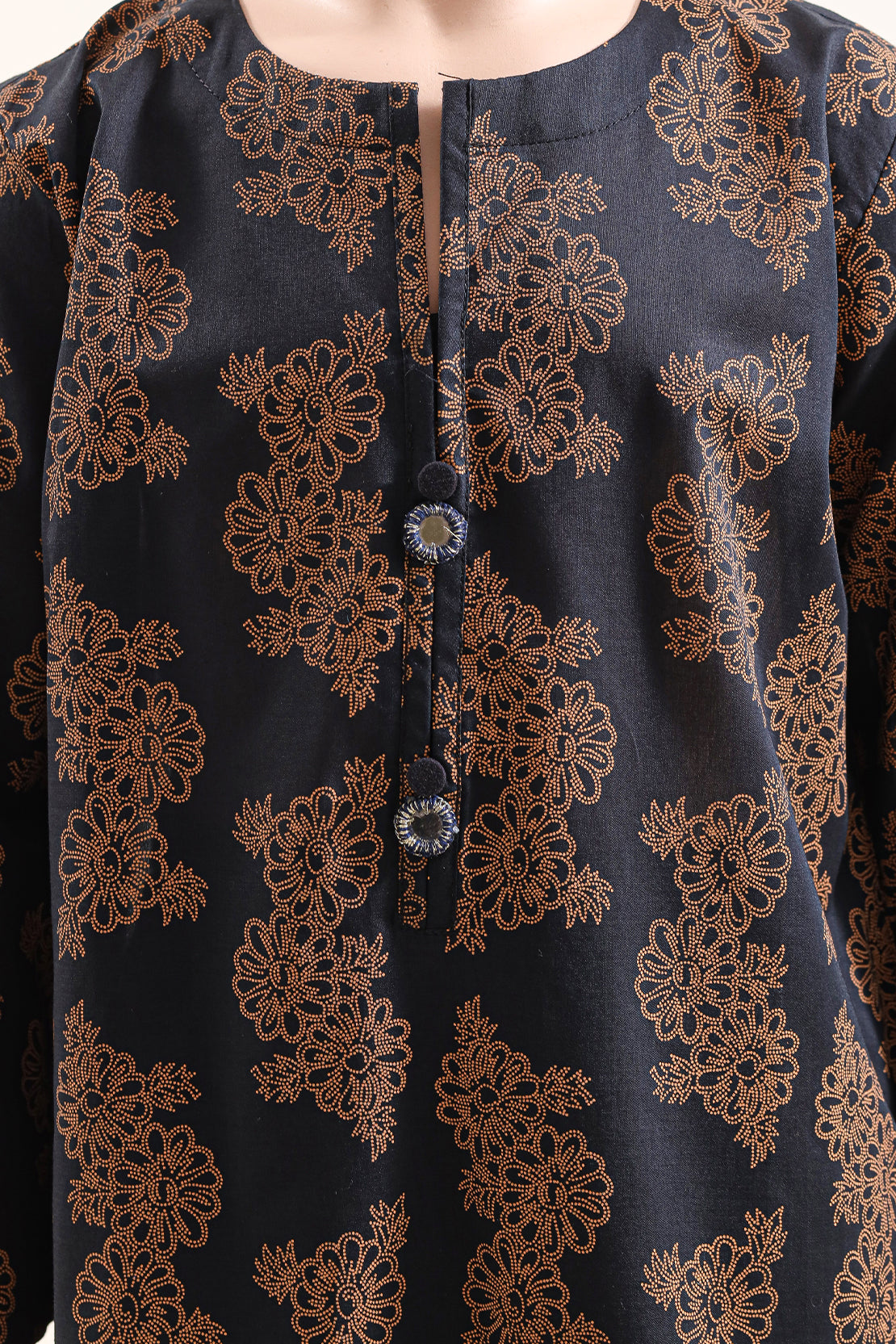 Printed Lawn Stitched 2 Piece (Shirt/Trouser) For Kids