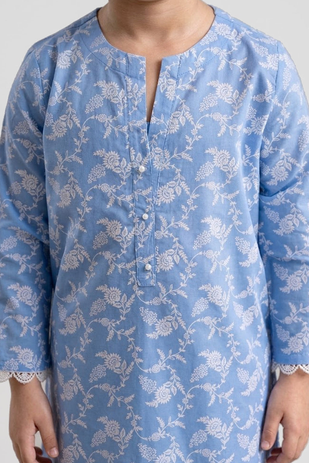Printed Lawn Stitched 2 Piece (Shirt/Trouser) For Kids