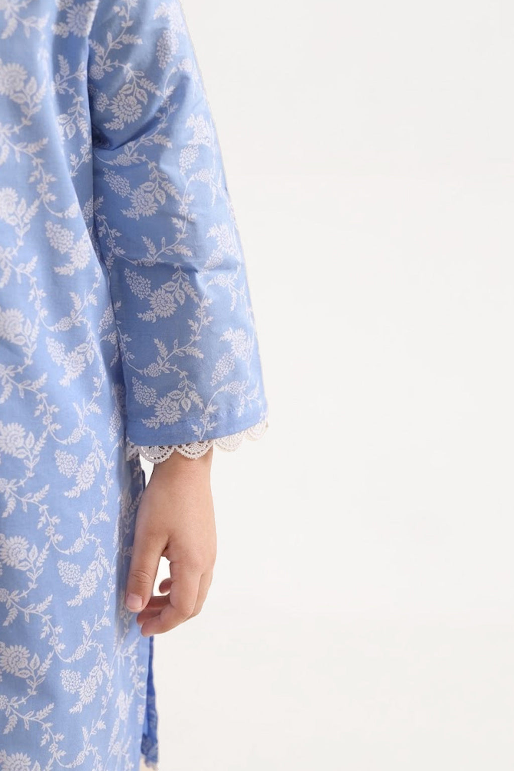 Printed Lawn Stitched 2 Piece (Shirt/Trouser) For Kids